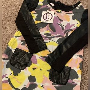 4/$20 Girls kana dress long sleeve size 5
